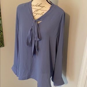 NWT Soft Blue Loft Blouse